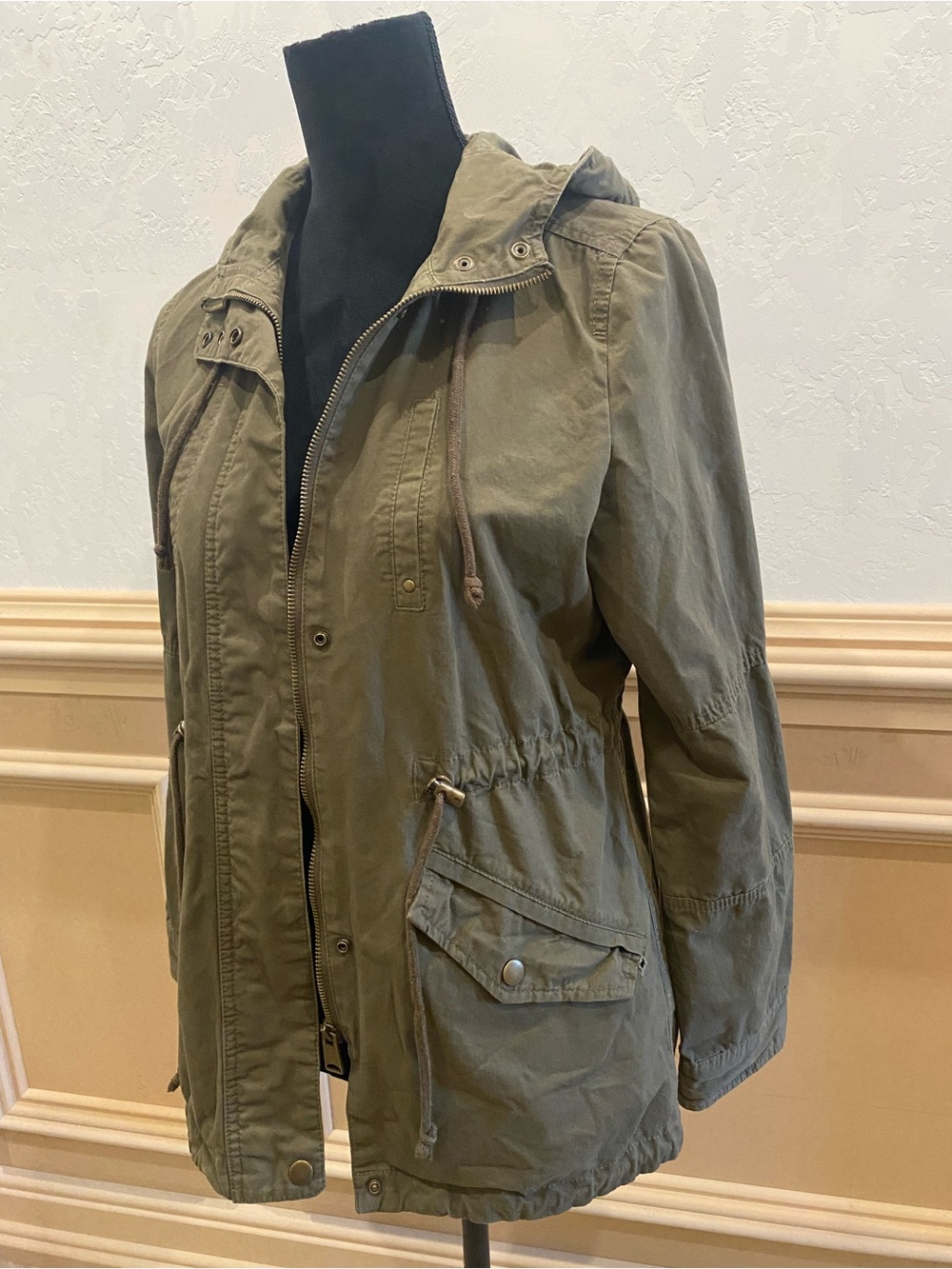 Love Tree Army Green Women’s Jacket